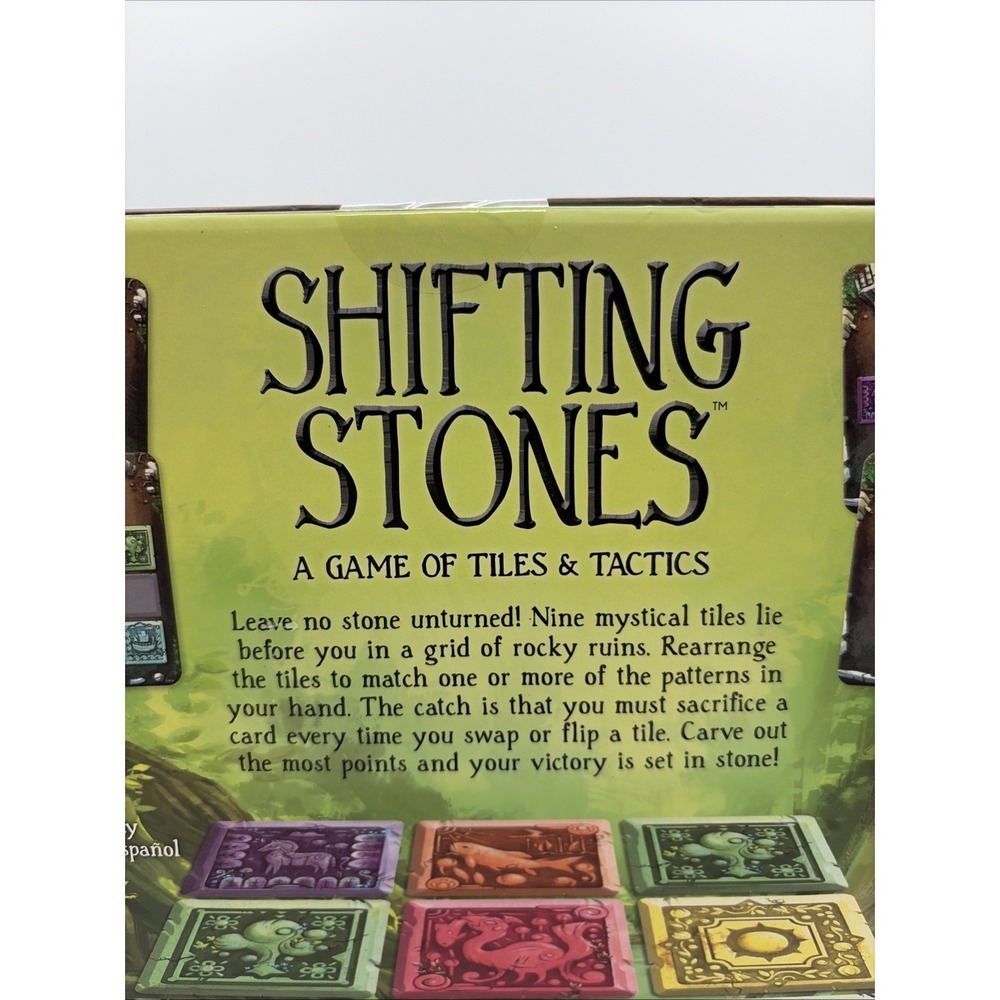 Gamewright Shifting Stones A Game of Tiles and Tactics Strategy Board Game 55119 - Picture 4 of 7